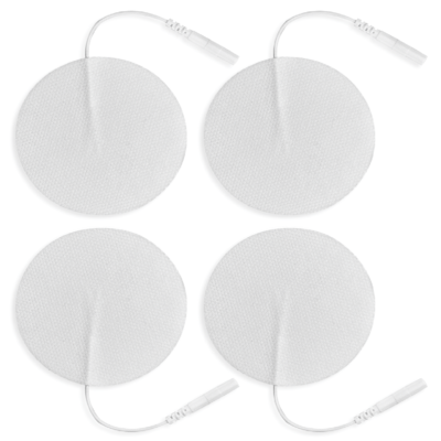 4 Electrodos autoadhesivos de alta eficiencia - 7 cm - Para Electroestimulador Tekmedical